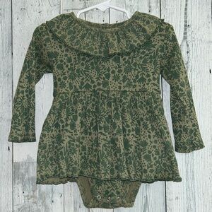 Wild Wawa Girls ribbed Bodysuit Dress